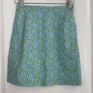 Vineyard Vines Starfish Print Skirt
